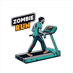 Zombie Run Posters and Art